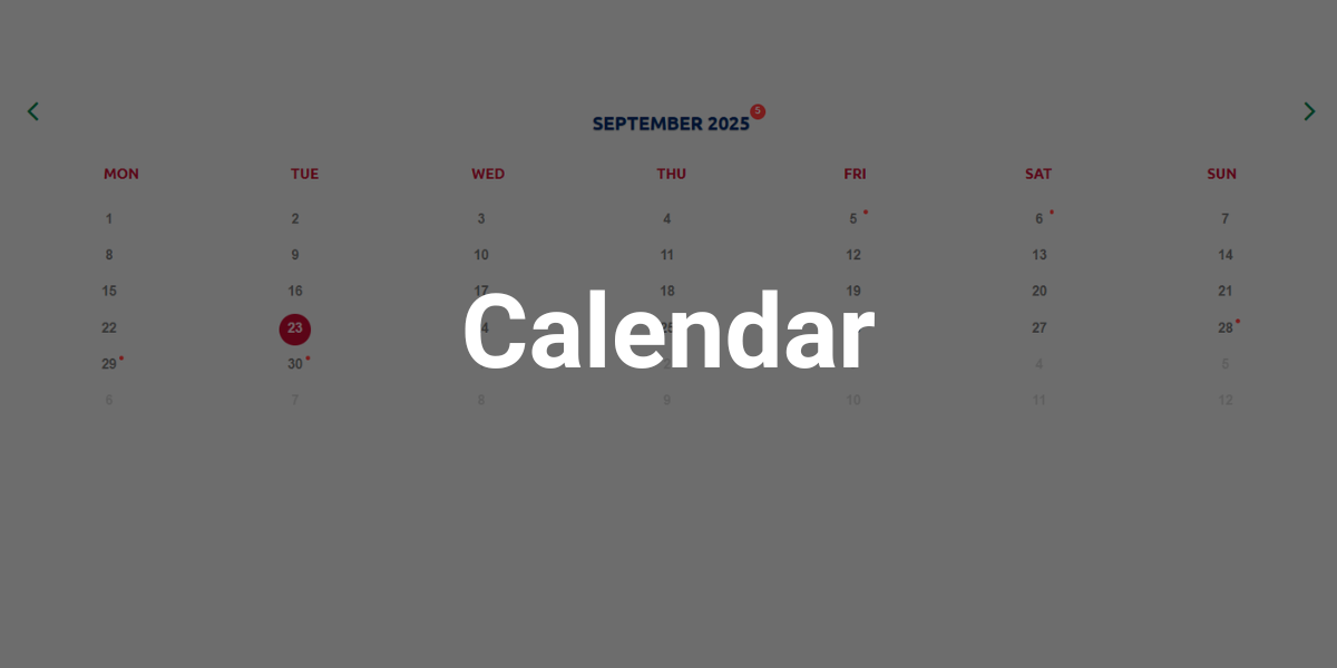 Calendar